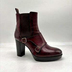 Santoni Double Monk Strap Platform Boot